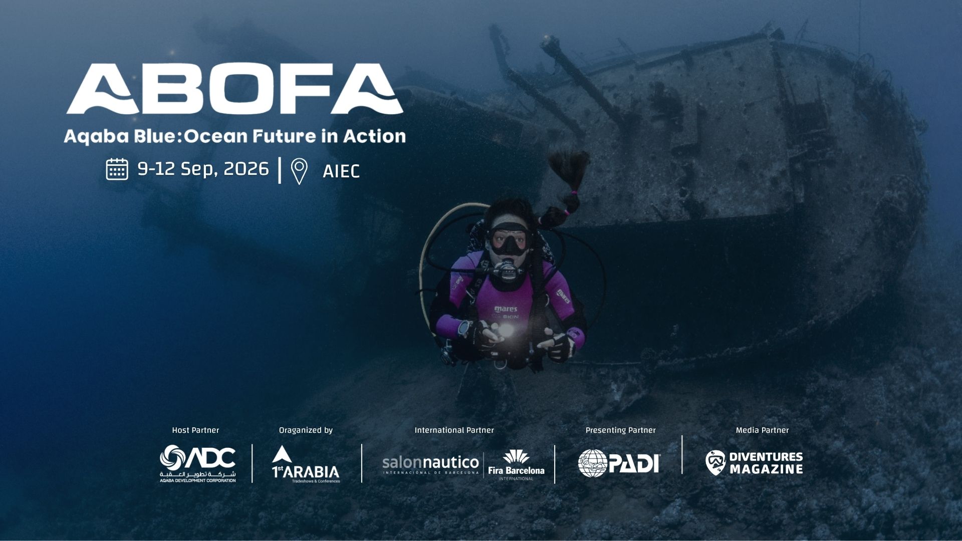 PADI Joins Aqaba Blue: Ocean Future in Action as Presenting Partner