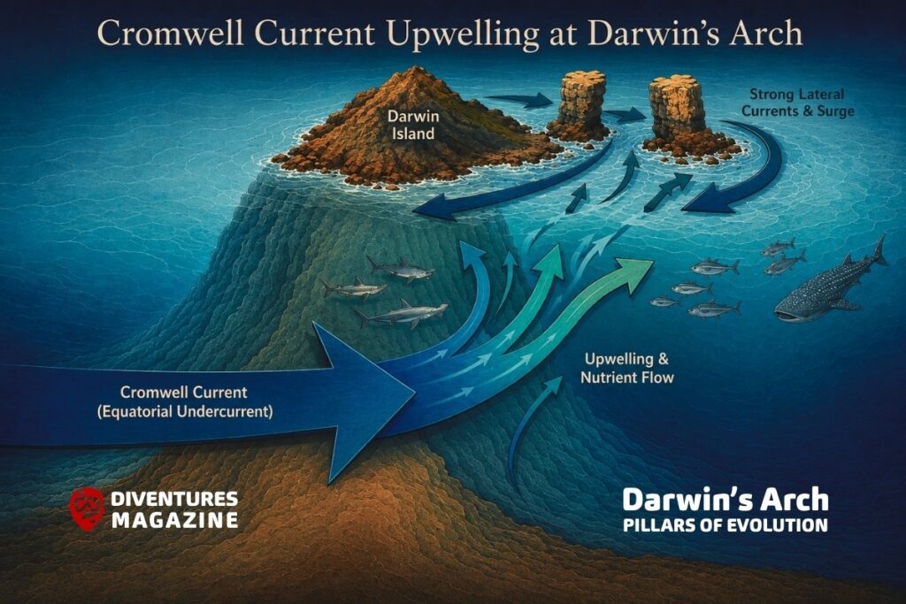 Darwin’s Arch (Pillars of Evolution) underwater map