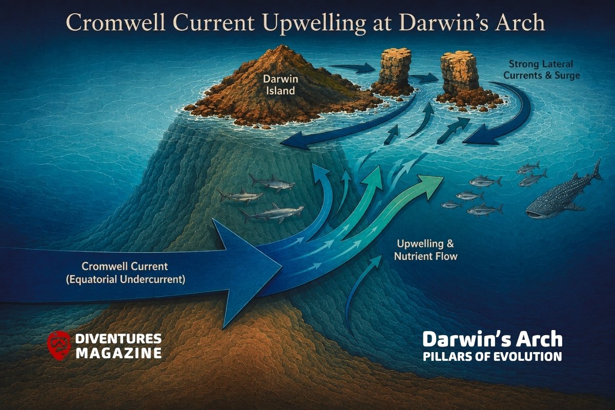 Darwin’s Arch (Pillars of Evolution) underwater map