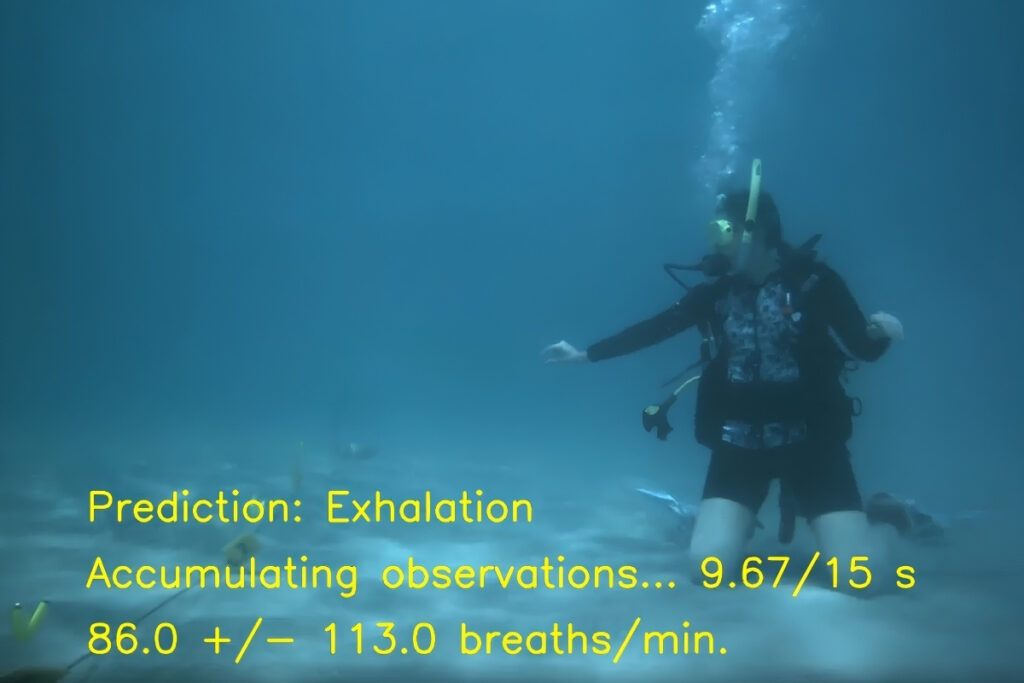 New AI System Reads Divers Bubbles to Estimate Breathing Rate