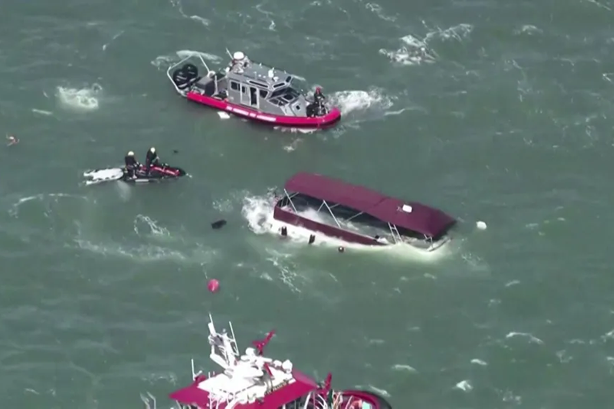 One Dead, Three Missing After Pontoon Boat Capsizes Near Alcatraz Island