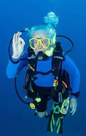 Spanish diver Modesto Villaverde