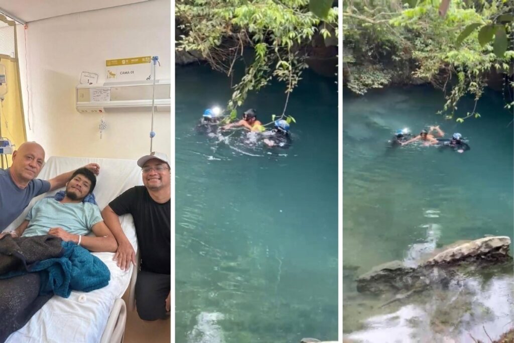 Spearfisher Found Alive After 15 Days Trapped Inside Underwater Cave in Mexico