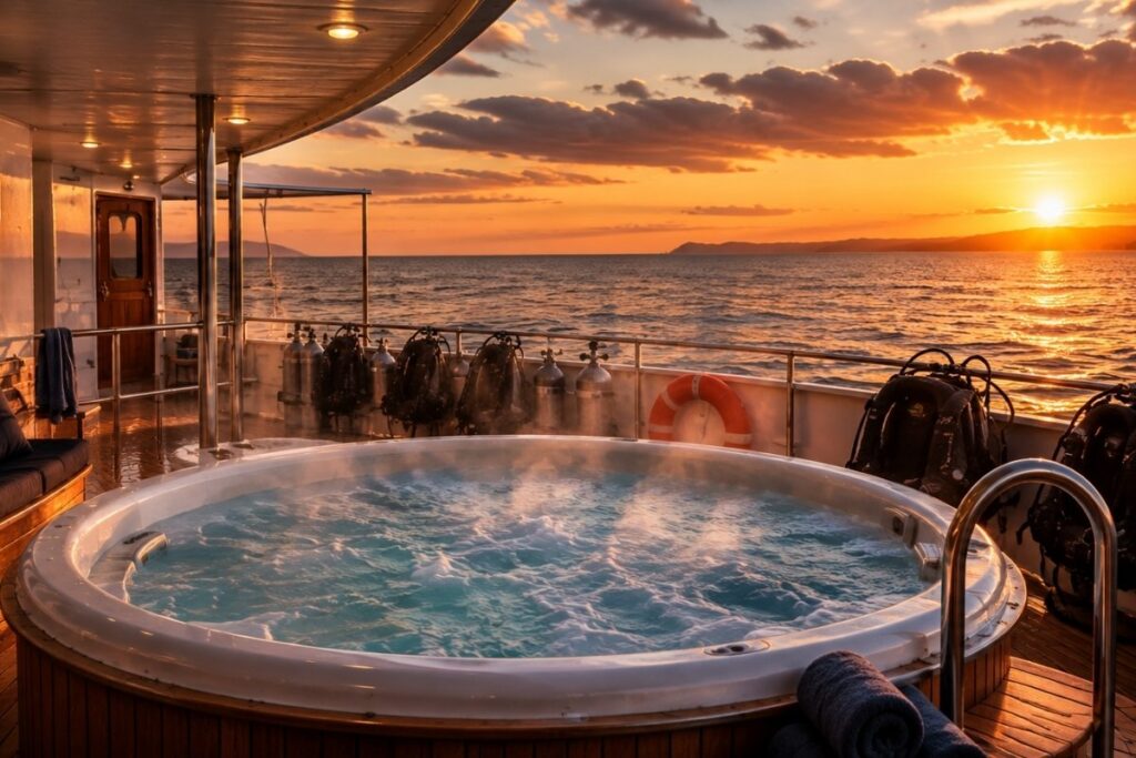 Why That Post-Dive Hot Tub Could Be More Dangerous Than It Feels