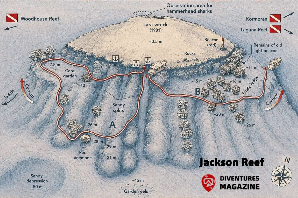 jackson reef sive map