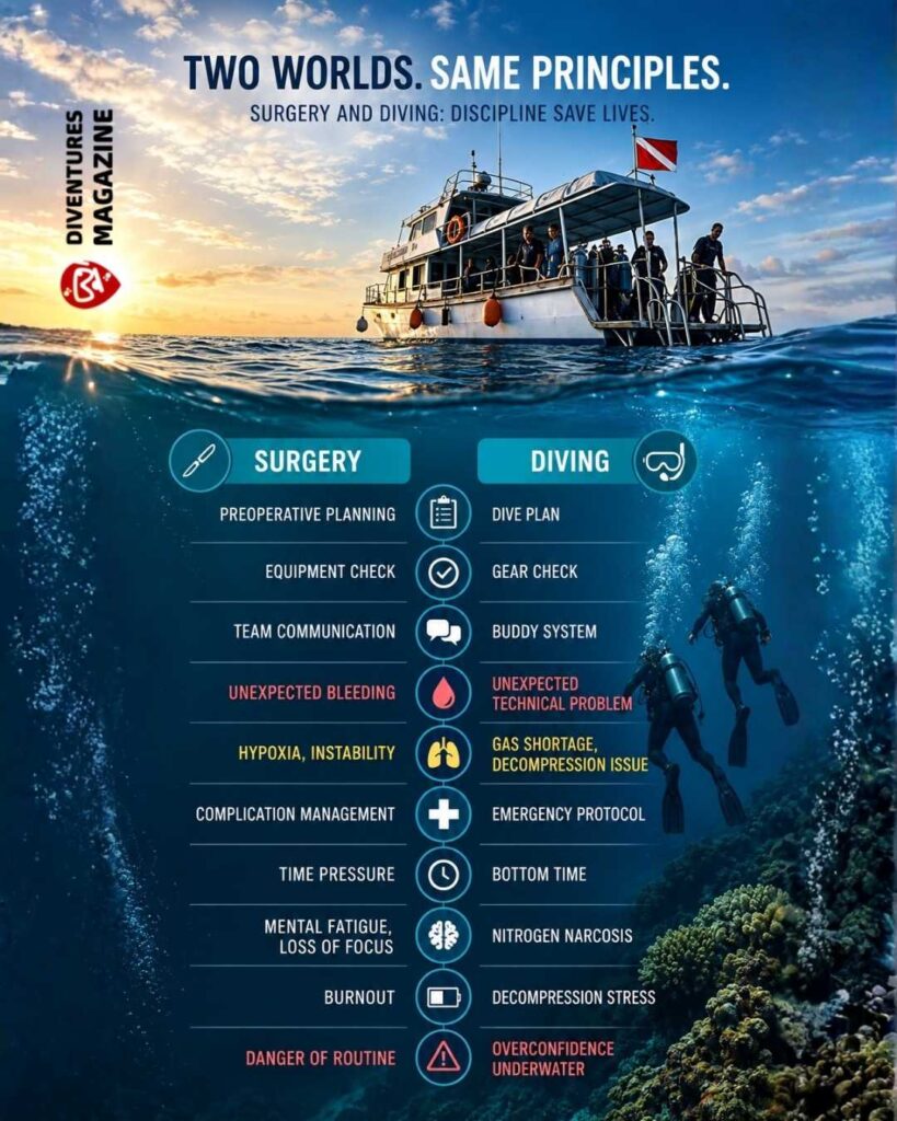 Under pressure... Two worlds, one set of rules infographic
